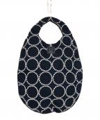 mina perhonenミナ ペルホネン）の古着「タンバリンエッグバッグ」｜ネイビー