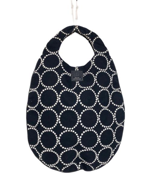 mina perhonen（ミナ ペルホネン）mina perhonen (ミナ ペルホネン) タンバリンエッグバッグ ネイビーの古着・服飾アイテム