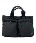 PORTERポーター）の古着「タンカートートバッグ」｜ブラック