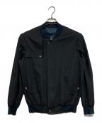 Maison Martin Margielaメゾンマルタンマルジェラ）の古着「レーヨンウール混紡ブルゾン」｜ブラック