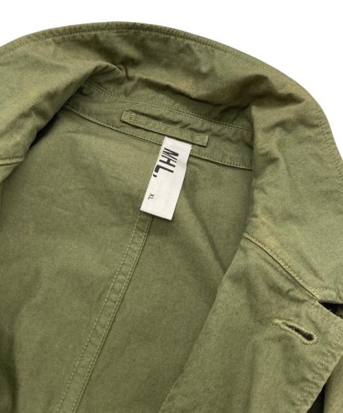 MHL（マーガレットハウエル）MHL (マーガレットハウエル) リネン混ジャケット グリーン サイズ:sizeXLの古着・服飾アイテム