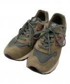 NEW BALANCEニューバランス）の古着「ローカットスニーカー」｜グリーン