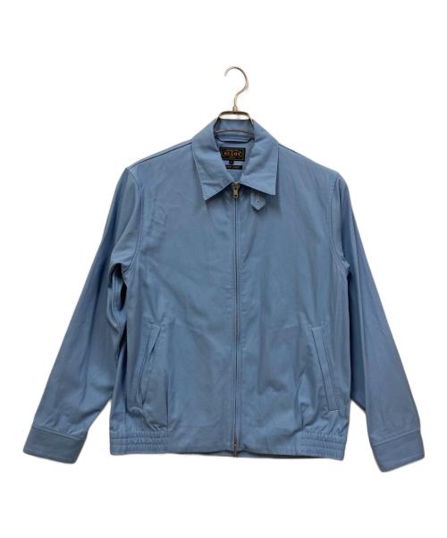BEAMS PLUS（ビームスプラス）BEAMS PLUS (ビームスプラス) コットンツイルジップブルゾン ブルー サイズ:FREEの古着・服飾アイテム