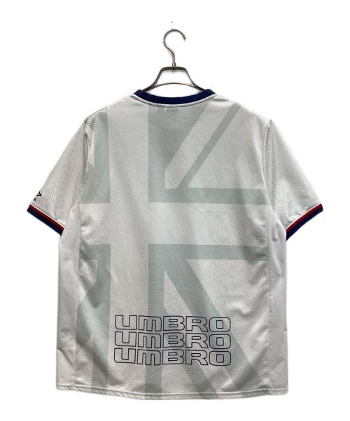 UMBRO（アンブロ）UMBRO (アンブロ) 100周年 ゲームシャツ ホワイト サイズ:MLの古着・服飾アイテム
