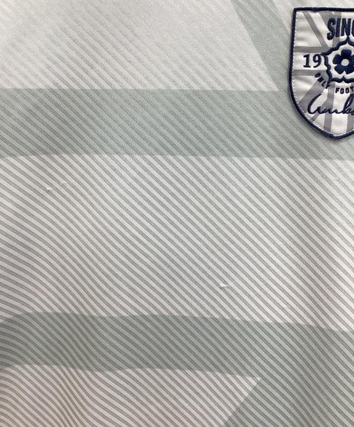 UMBRO（アンブロ）UMBRO (アンブロ) 100周年 ゲームシャツ ホワイト サイズ:MLの古着・服飾アイテム