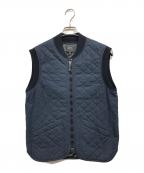 A.P.C.アーペーセー）の古着「キルティングベスト」｜ネイビー