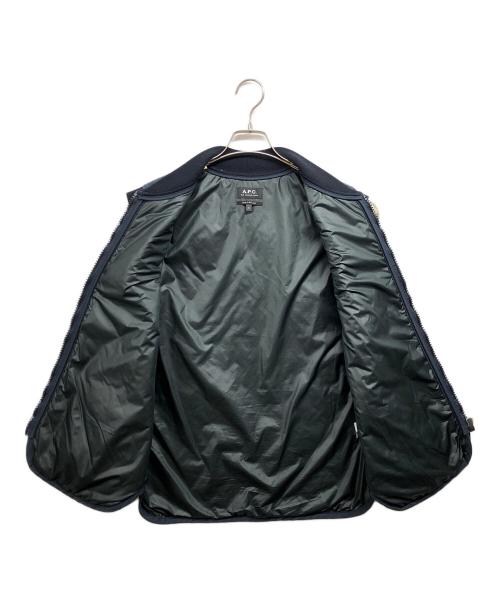 A.P.C.（アーペーセー）A.P.C. (アーペーセー) キルティングベスト ネイビー サイズ:Sの古着・服飾アイテム