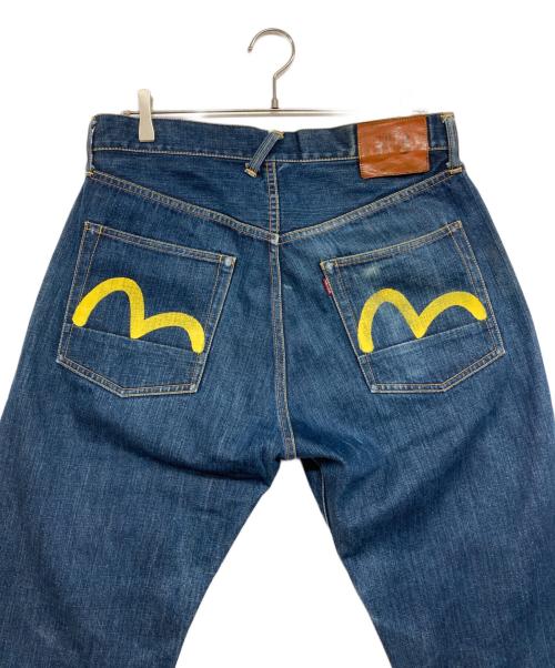 EVISU（エヴィス）EVISU (エヴィス) デニムパンツ インディゴ サイズ:35×35の古着・服飾アイテム