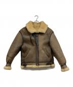 AVIREXアヴィレックス）の古着「B-3ムートンジャケット」｜ブラウン