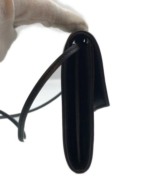 THE ROW（ザ ロウ）THE ROW (ザ ロウ) Envelop in Leather 2way/エンベロープインレザーツーウェイ ブラックの古着・服飾アイテム