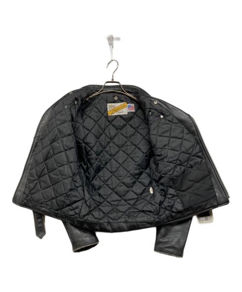 Schott（ショット）Schott (ショット) レザージャケット ブラック サイズ:36の古着・服飾アイテム