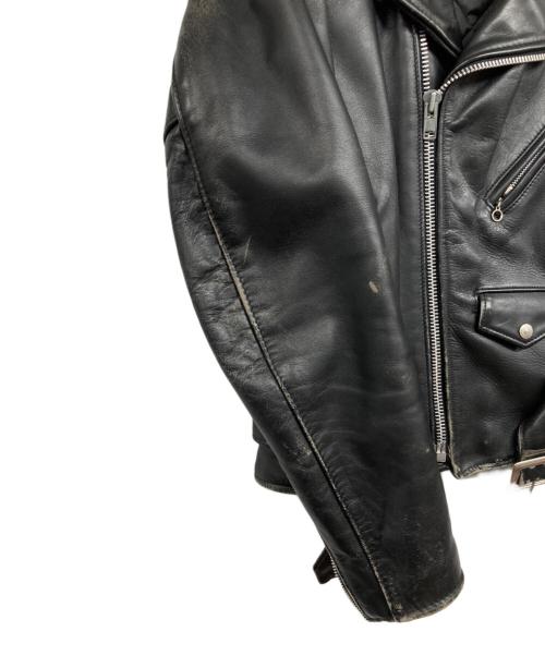 Schott（ショット）Schott (ショット) レザージャケット ブラック サイズ:36の古着・服飾アイテム