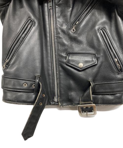 Schott（ショット）Schott (ショット) レザージャケット ブラック サイズ:36の古着・服飾アイテム