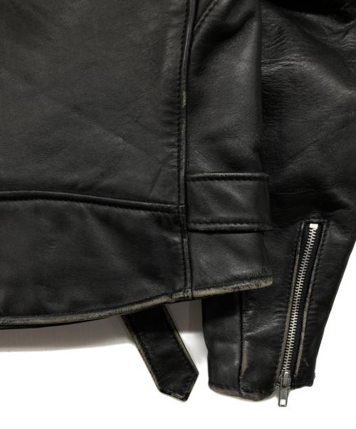 Schott（ショット）Schott (ショット) レザージャケット ブラック サイズ:36の古着・服飾アイテム
