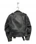 Schott (ショット) レザージャケット ブラック サイズ:36：15000円