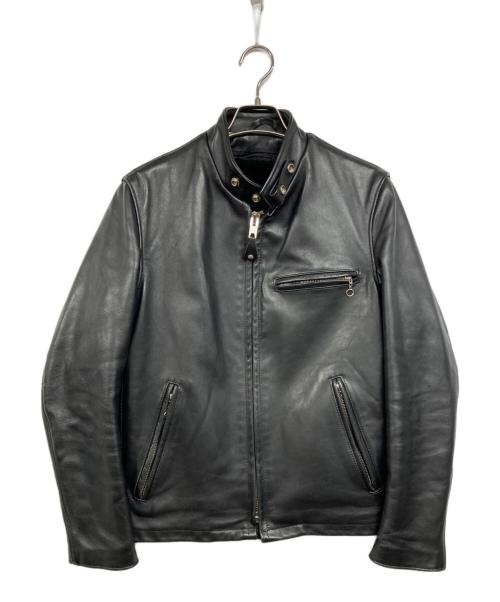 Schott（ショット）Schott (ショット) ボアライナー付 トラッカージャケット ブラック サイズ:36の古着・服飾アイテム