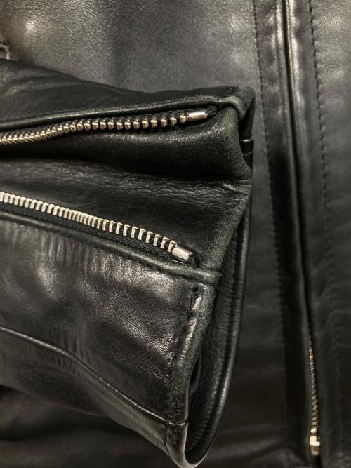 Schott（ショット）Schott (ショット) ボアライナー付 トラッカージャケット ブラック サイズ:36の古着・服飾アイテム