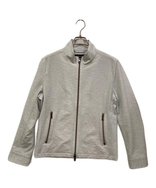 EPOCA UOMO（エポカ ウォモ）EPOCA UOMO (エポカ ウォモ) シアサッカージップジャケット グレー サイズ:46の古着・服飾アイテム