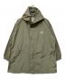DANTON（ダントン）の古着「POLYESTER MICRO TAFTA HOOD JACKET」｜グリーン