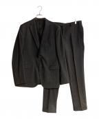 ARMANI COLLEZIONIアルマーニ コレツィオーニ）の古着「グレンチェック2Bスーツ」｜グレー
