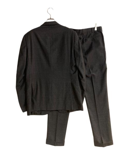 ARMANI COLLEZIONI（アルマーニ コレツィオーニ）ARMANI COLLEZIONI (アルマーニ コレツィオーニ) グレンチェック2Bスーツ グレー サイズ:50の古着・服飾アイテム