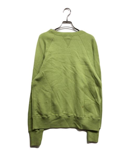 45R（フォーティファイブ・アール）45R (フォーティファイブ・アール) スムースの908スウェット グリーン サイズ:3の古着・服飾アイテム