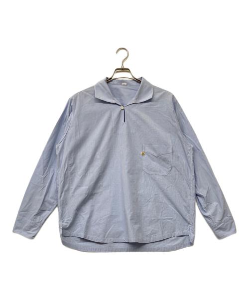 45R（フォーティファイブ・アール）45R (フォーティファイブ・アール) 先染めダンプの908オーシャンプル ブルー サイズ:不明の古着・服飾アイテム