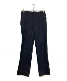 COMME des GARCONS（コムデギャルソン）の古着「カットオフスラックス」｜ネイビー