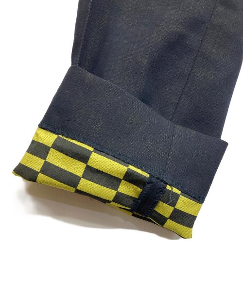 COMME des GARCONS（コムデギャルソン）COMME des GARCONS (コムデギャルソン) カットオフスラックス ネイビー サイズ:Mの古着・服飾アイテム