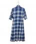 POLO RALPH LAUREN (ポロ・ラルフローレン) チェックシャツワンピース ブルー サイズ:2：7000円