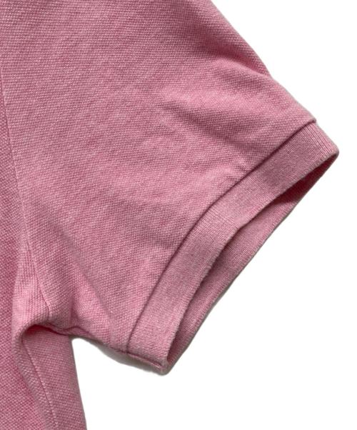 POLO RALPH LAUREN（ポロ・ラルフローレン）POLO RALPH LAUREN 20SS QRタグ SS KC M1-SHORT SLEEVE-KNIT(ニーゼロエスエス キューアールタグ エスエス ケーシー エムワン ショート スリーブ ニット) ピンク サイズ:Ｍの古着・服飾アイテム