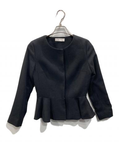 JENNE ホワイト ペプラム コート Sサイズ 立体ペプラムジャケット（その他アウター）｜JENNE（ジェンヌ）の