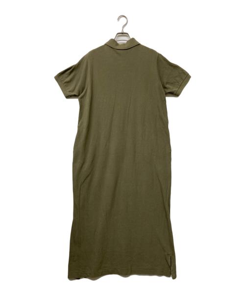 LACOSTE（ラコステ）LACOSTE (ラコステ) ワニワッペンポロシャツワンピース オリーブ サイズ:SIZE38の古着・服飾アイテム