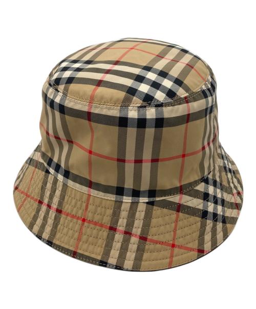 BURBERRY LONDON（バーバリーロンドン）BURBERRY LONDON (バーバリーロンドン) ノバチェックバケットハット ベージュの古着・服飾アイテム