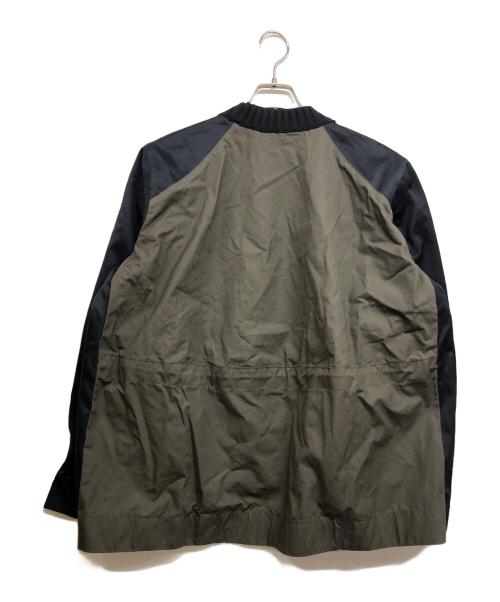 sacai（サカイ）sacai (サカイ) Cotton Chino Mix Pullover ニット ブラック サイズ:1の古着・服飾アイテム