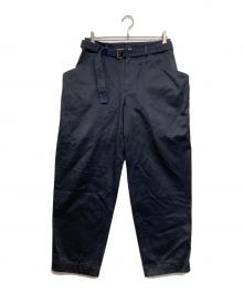 sacai（サカイ）の古着「Cotton Chino Pants」｜ネイビー