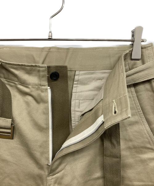 sacai（サカイ）sacai (サカイ) Cotton Chino Pants ベージュ サイズ:1の古着・服飾アイテム