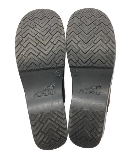 dansko（ダンスコ）Dansko (ダンスコ) プロフェッショナル サボサンダル ブラウン サイズ:41の古着・服飾アイテム