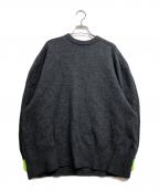ENFOLDエンフォルド）の古着「WIDE CIRCLE PULLOVER ニット」｜グレー