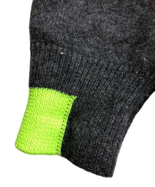 ENFOLD（エンフォルド）ENFOLD (エンフォルド) WIDE CIRCLE PULLOVER ニット グレー サイズ:38の古着・服飾アイテム