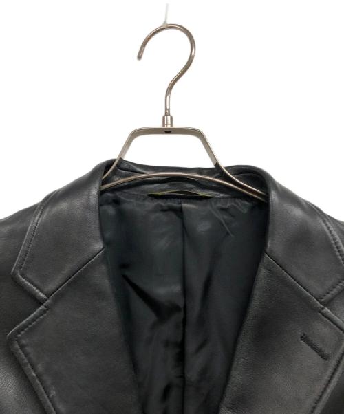 PAUL SMITH（ポールスミス）Paul Smith (ポールスミス) レザージャケット ブラック サイズ:XLの古着・服飾アイテム