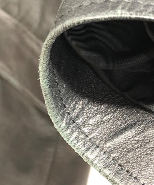 PAUL SMITH（ポールスミス）Paul Smith (ポールスミス) レザージャケット ブラック サイズ:XLの古着・服飾アイテム