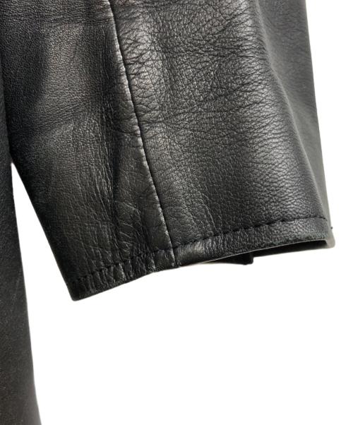 PAUL SMITH（ポールスミス）Paul Smith (ポールスミス) レザージャケット ブラック サイズ:XLの古着・服飾アイテム