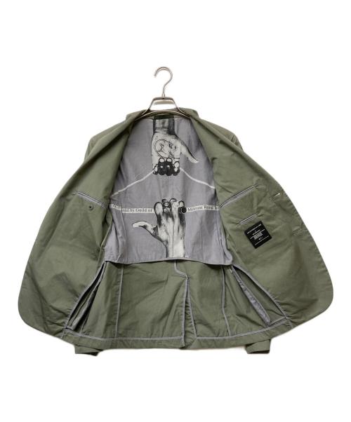 ART COMES FIRST（アートカムズファースト）ART COMES FIRST (アートカムズファースト) テーラードジャケット カーキ サイズ:36Rの古着・服飾アイテム