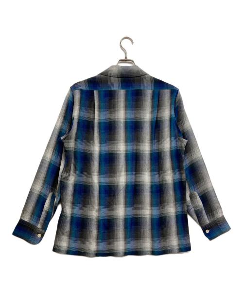 Subculture（サブカルチャー）Subculture (サブカルチャー) SHADOW FADE RAYON SHIRT ブルー サイズ:1の古着・服飾アイテム