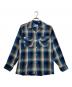 Subculture（サブカルチャー）の古着「SHADOW FADE RAYON SHIRT」｜ブルー