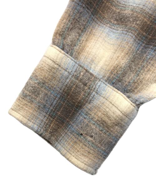 PENDLETON（ペンドルトン）PENDLETON (ペンドルトン) ウエスタンウールシャツ ベージュ サイズ:Mの古着・服飾アイテム