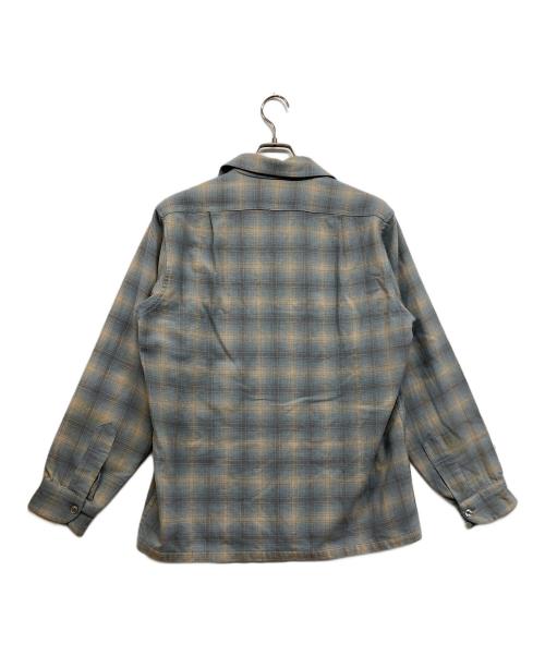 PENDLETON（ペンドルトン）PENDLETON (ペンドルトン) オンブレチェックボードシャツ ブルー サイズ:Mの古着・服飾アイテム