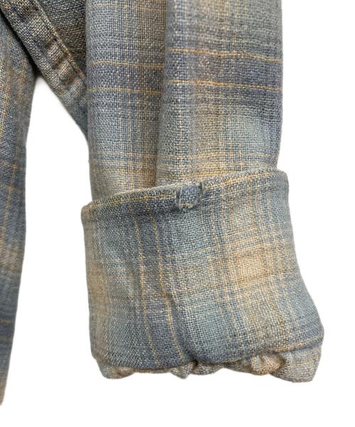 PENDLETON（ペンドルトン）PENDLETON (ペンドルトン) オンブレチェックボードシャツ ブルー サイズ:Mの古着・服飾アイテム