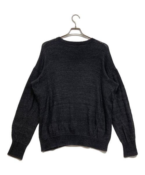 COMOLI（コモリ）COMOLI (コモリ) コットン ガンジーニット グレー サイズ:Freeの古着・服飾アイテム